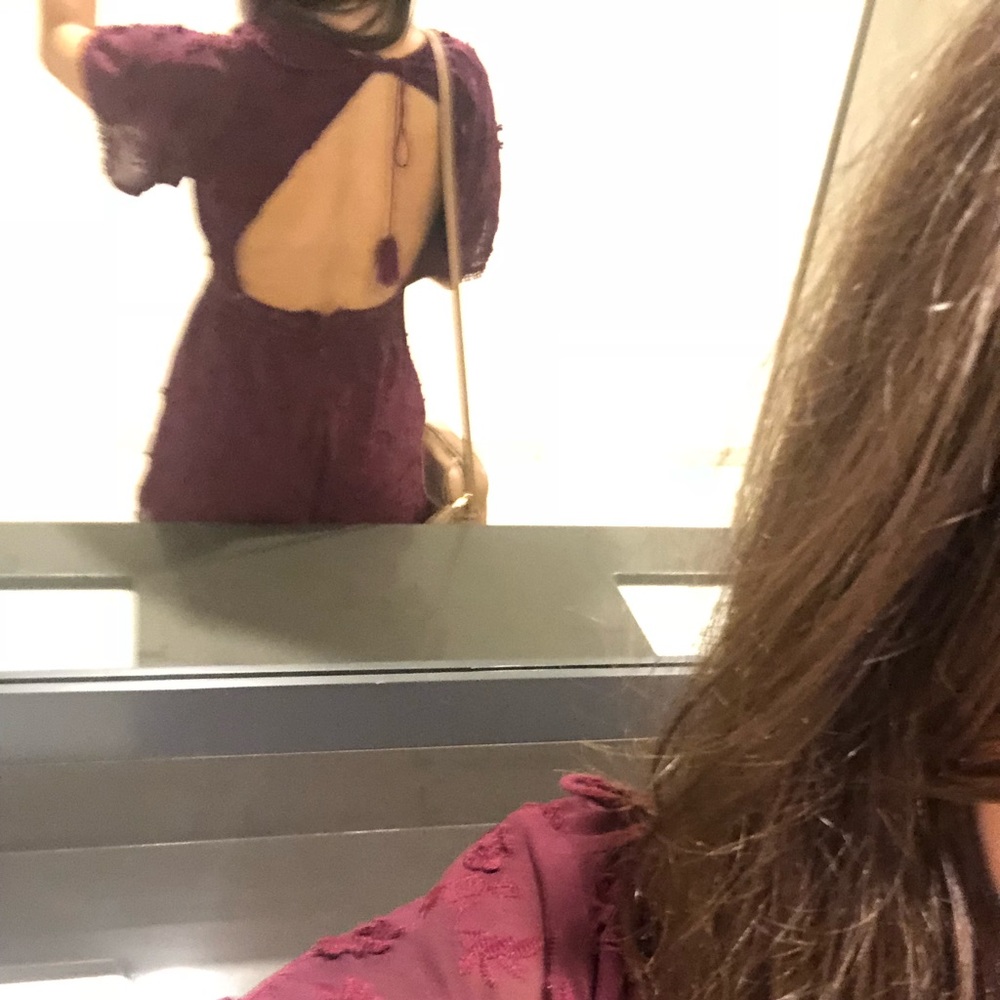 Maroon Romper - image 2